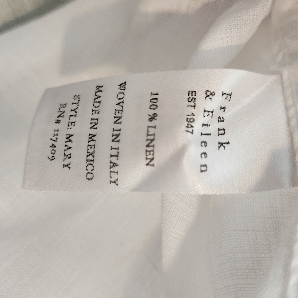 Women's Frank&Eileen Mary Shirt Dress, Size M - Picture 4 of 12